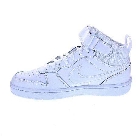 Zapatillas botas Nike zapatos Niño modelo Court Borought Women Blanco 