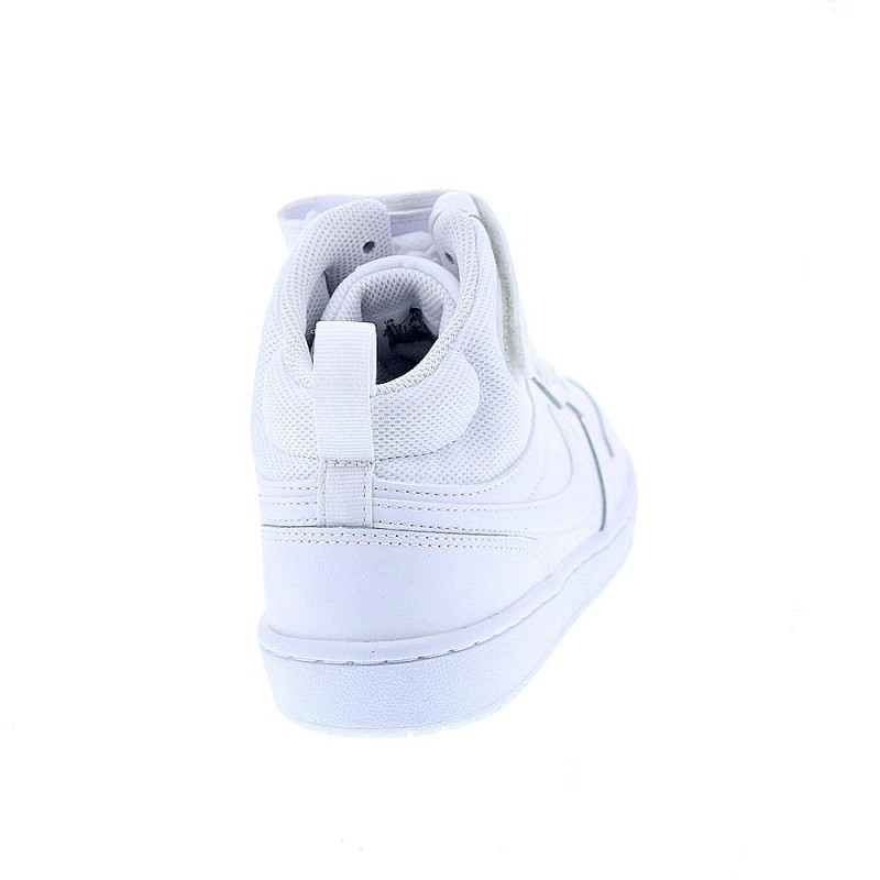 Zapatillas botas Nike zapatos Niño modelo Court Borought Women Blanco 