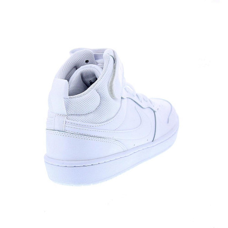 Zapatillas botas Nike zapatos Niño modelo Court Borought Women Blanco 