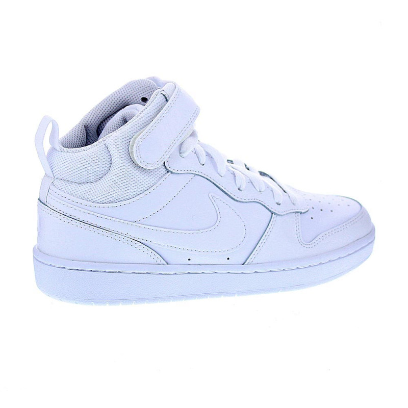 Zapatillas botas Nike zapatos Niño modelo Court Borought Women Blanco 