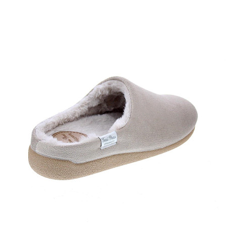 Pantuflas Toni Pons zapatos Mujer modelo Mosul Beige 