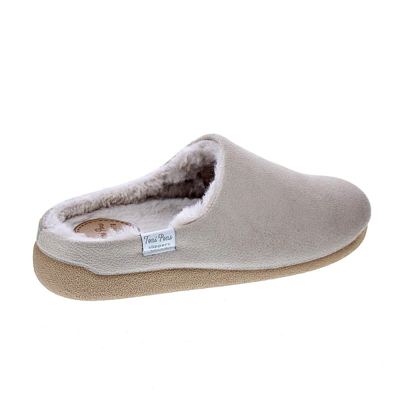 Pantuflas Toni Pons zapatos Mujer modelo Mosul Beige 