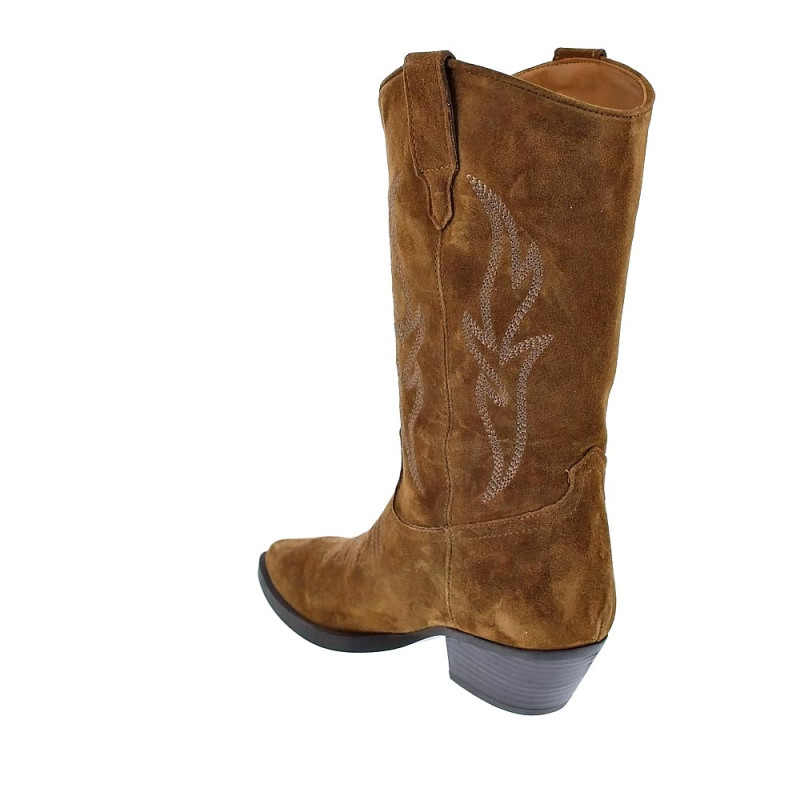 Botines Alpe zapatos Mujer modelo 20841101 Marrón 