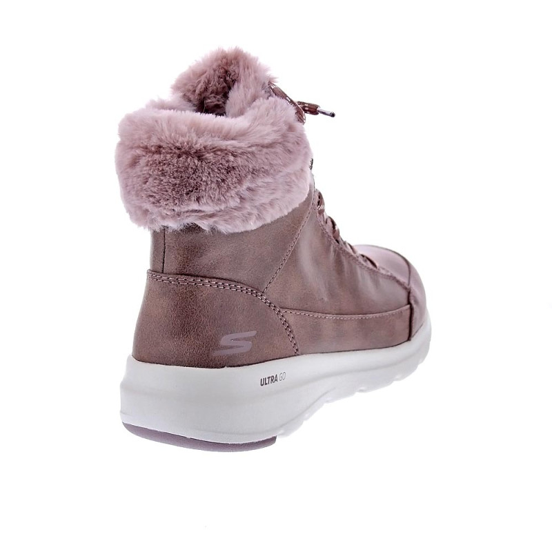 Botines Skechers zapatos Mujer modelo On The Go Marrón 