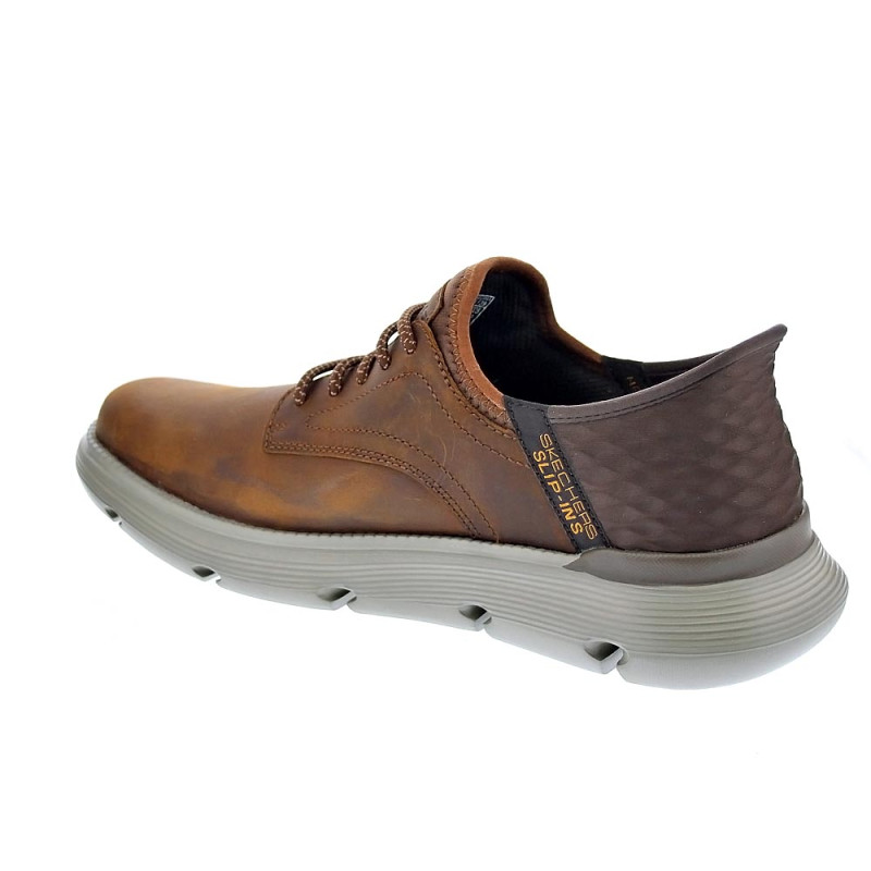 Zapatos Skechers zapatos Hombre modelo Slip-ins Usa Marrón 