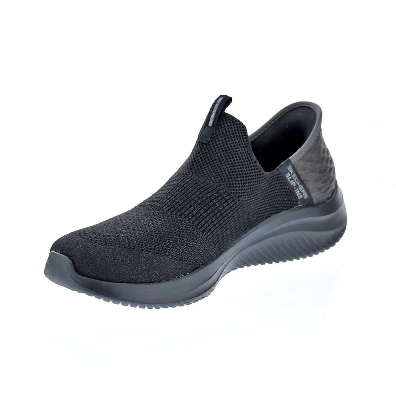Mocasines Skechers zapatos Mujer modelo Slip-ins Sports Negro 