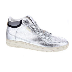 Zapatillas botas Duuo zapatos Mujer modelo Grand Slam Plata  2
