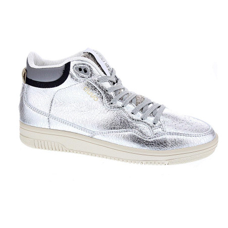 Zapatillas botas Duuo zapatos Mujer modelo Grand Slam Plata 