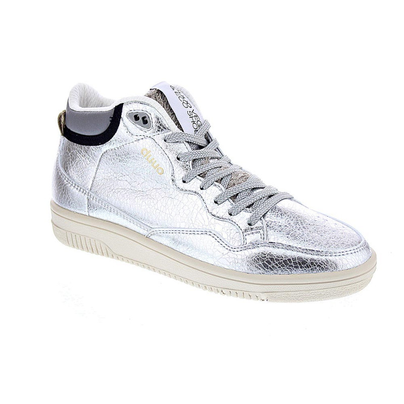 Zapatillas botas Duuo zapatos Mujer modelo Grand Slam Plata 