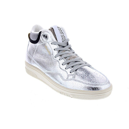 Zapatillas botas Duuo zapatos Mujer modelo Grand Slam Plata 