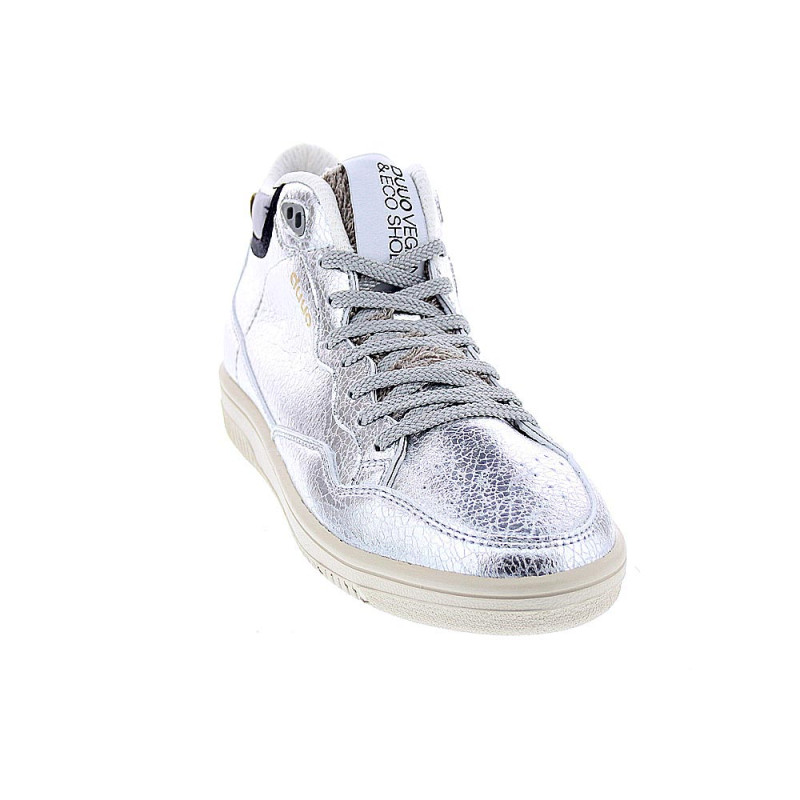 Zapatillas botas Duuo zapatos Mujer modelo Grand Slam Plata 