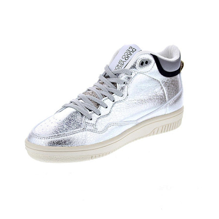 Zapatillas botas Duuo zapatos Mujer modelo Grand Slam Plata 