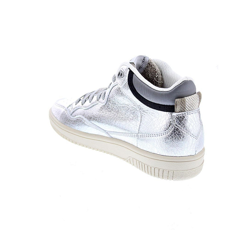 Zapatillas botas Duuo zapatos Mujer modelo Grand Slam Plata 