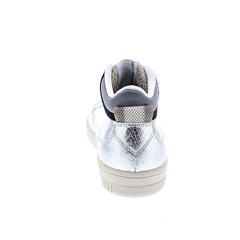 Zapatillas botas Duuo zapatos Mujer modelo Grand Slam Plata 