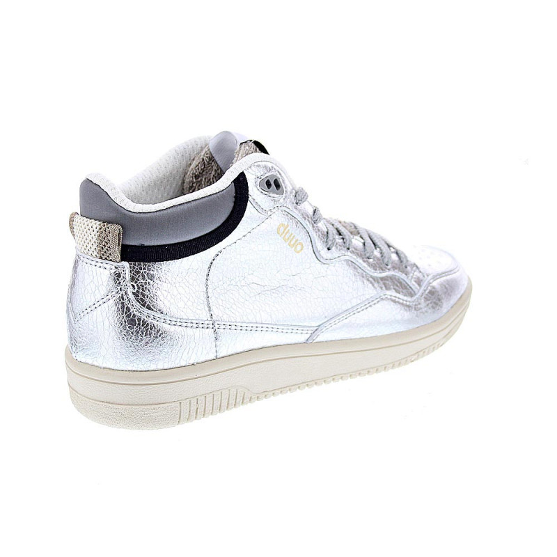 Zapatillas botas Duuo zapatos Mujer modelo Grand Slam Plata 