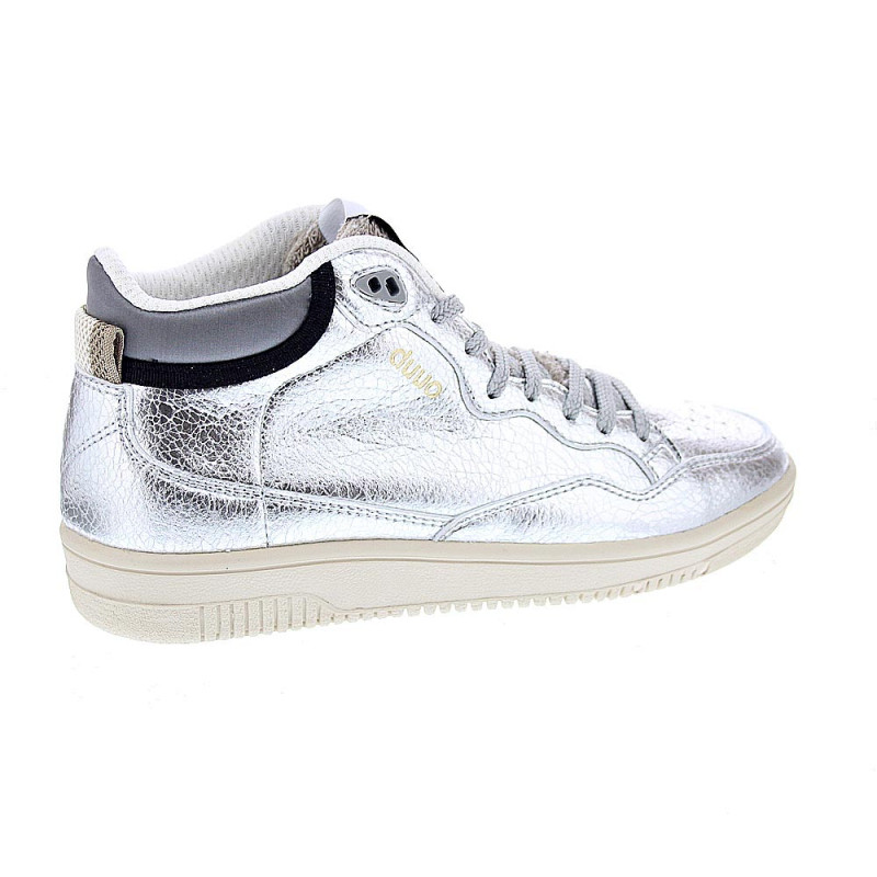 Zapatillas botas Duuo zapatos Mujer modelo Grand Slam Plata 