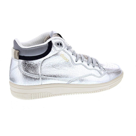 Zapatillas botas Duuo zapatos Mujer modelo Grand Slam Plata 