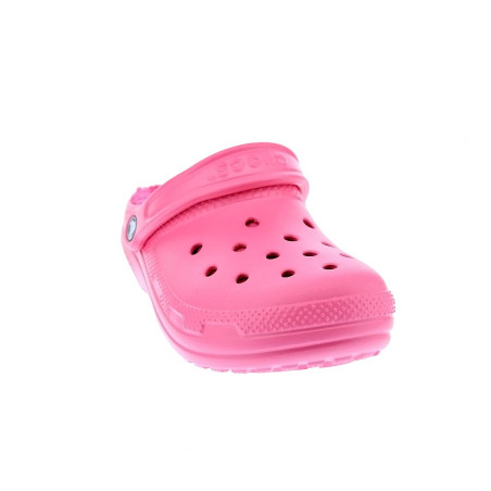 Zuecos Crocs zapatos Mujer modelo Classic Lined Rosa 