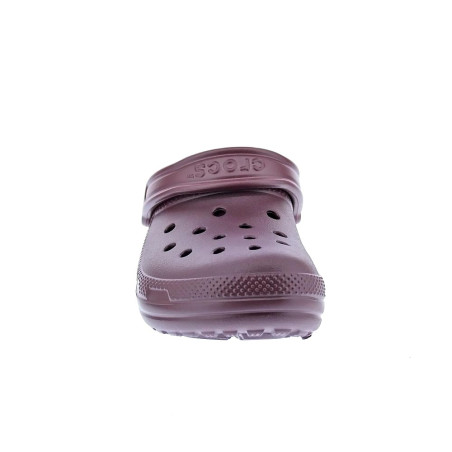 Zuecos Crocs zapatos Mujer modelo Classic Lined Rojo 