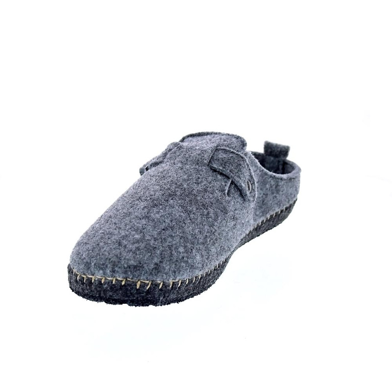 Pantuflas Nuvola zapatos Hombre modelo Zueco Belt Gris 