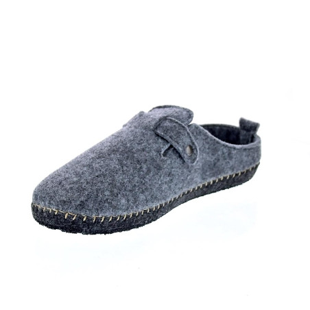 Pantuflas Nuvola zapatos Hombre modelo Zueco Belt Gris 