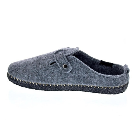 Pantuflas Nuvola zapatos Hombre modelo Zueco Belt Gris 