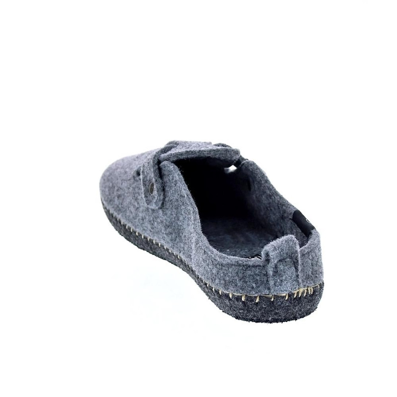 Pantuflas Nuvola zapatos Hombre modelo Zueco Belt Gris 