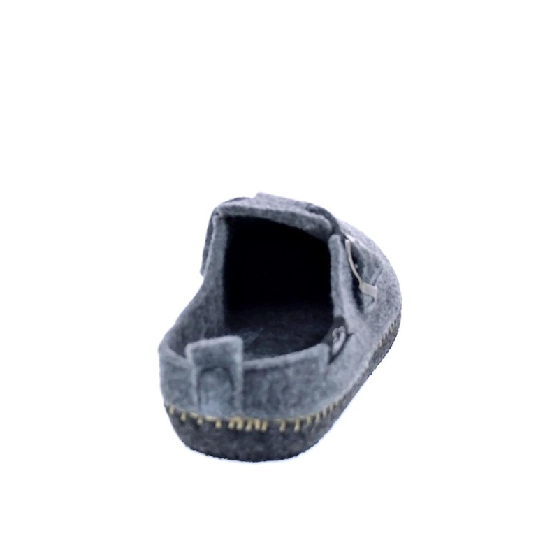 Pantuflas Nuvola zapatos Hombre modelo Zueco Belt Gris 