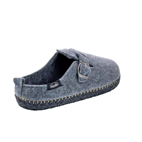 Pantuflas Nuvola zapatos Hombre modelo Zueco Belt Gris 