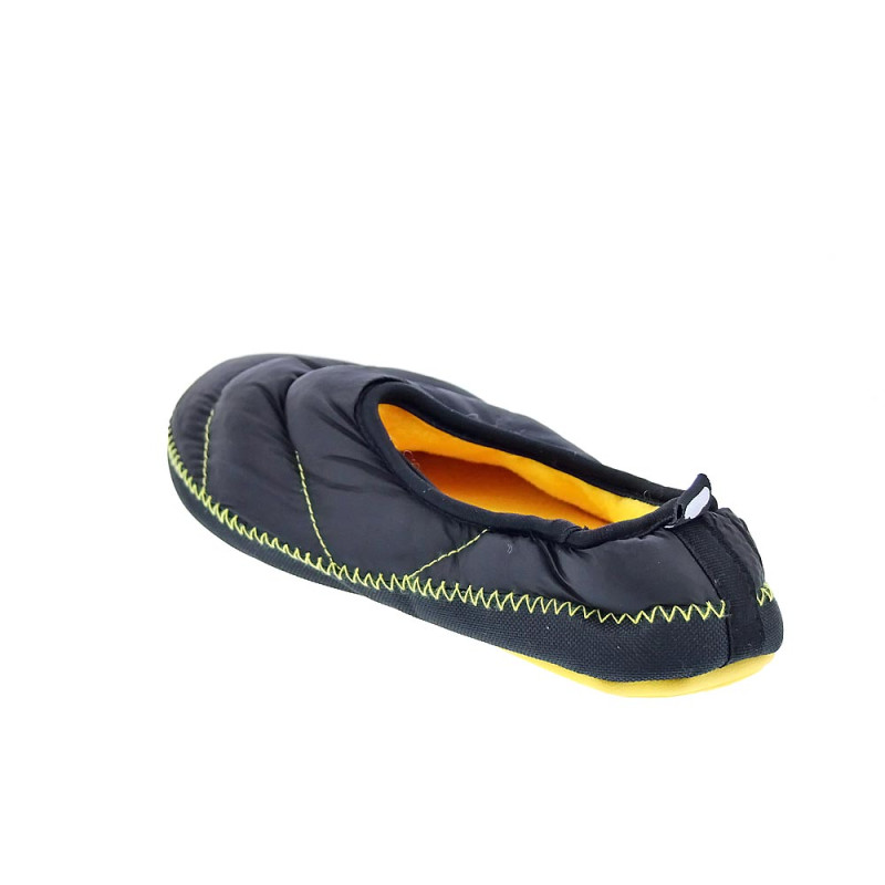 Pantuflas Nuvola zapatos Hombre modelo Classic Trim Negro 
