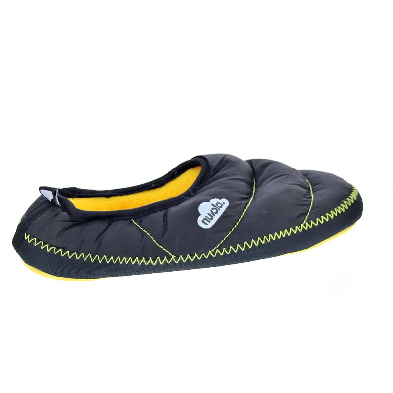 Pantuflas Nuvola zapatos Hombre modelo Classic Trim Negro 