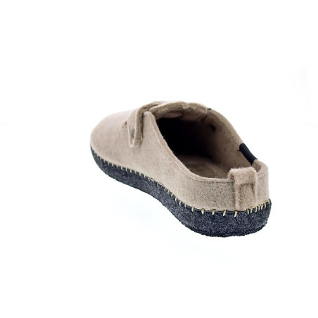 Pantuflas Nuvola zapatos Mujer modelo Zueco Belt Beige 