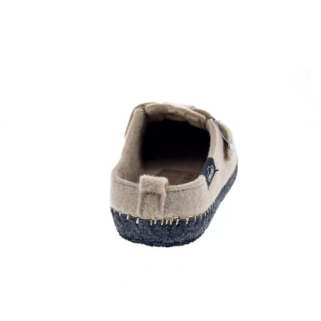 Pantuflas Nuvola zapatos Mujer modelo Zueco Belt Beige 
