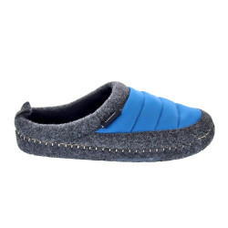 Pantuflas Nuvola zapatos Hombre modelo Zueco New Wool Azul 