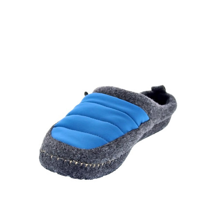 Pantuflas Nuvola zapatos Hombre modelo Zueco New Wool Azul 