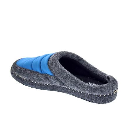Pantuflas Nuvola zapatos Hombre modelo Zueco New Wool Azul 