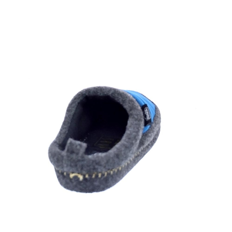 Pantuflas Nuvola zapatos Hombre modelo Zueco New Wool Azul 