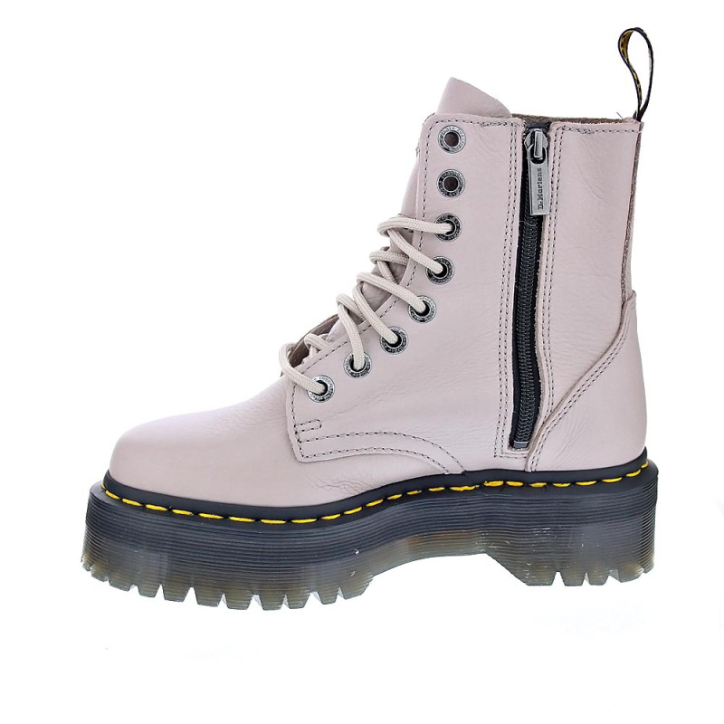 Botines Dr. Martens zapatos Mujer modelo Jadon III Blanco Cordón