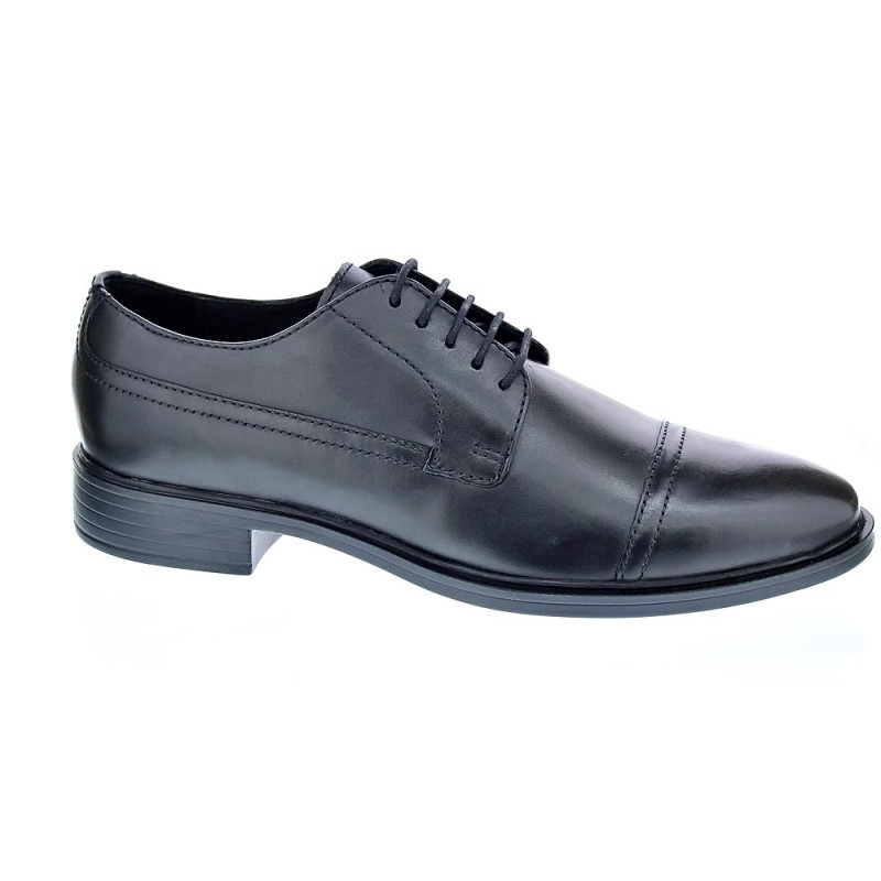 Zapatos Geox zapatos Hombre modelo Gladwin puntera recta Negro Cordón