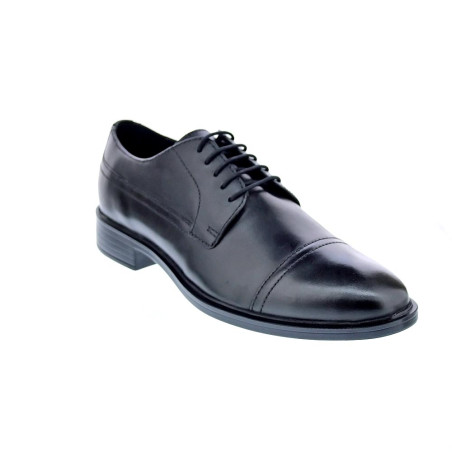 Zapatos Geox zapatos Hombre modelo Gladwin puntera recta Negro Cordón