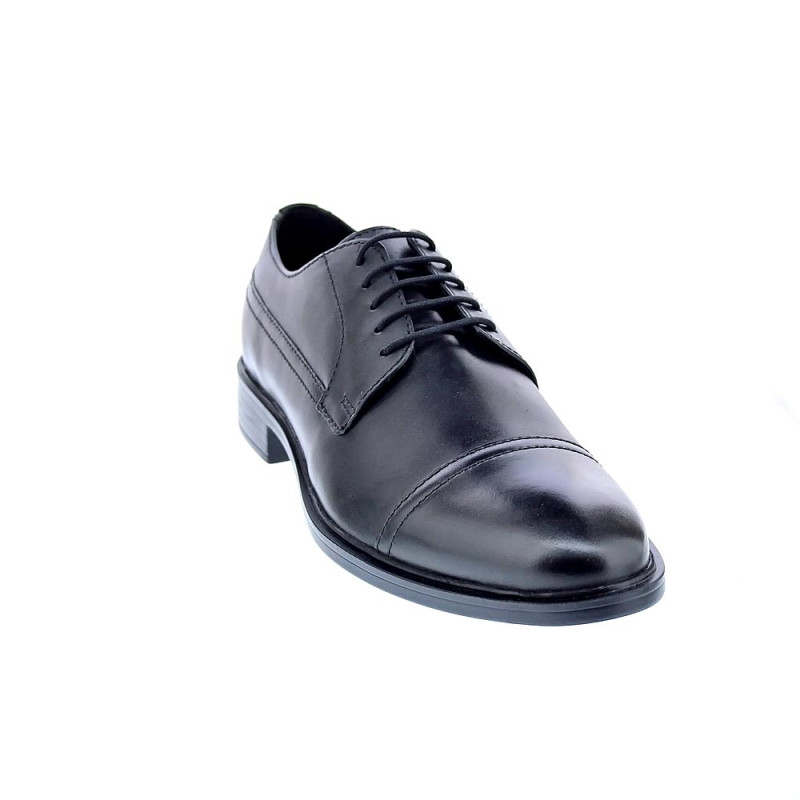 Zapatos Geox zapatos Hombre modelo Gladwin puntera recta Negro Cordón