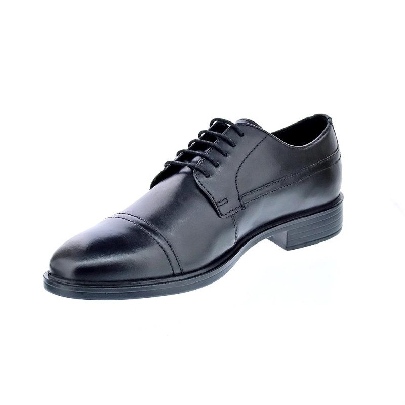 Zapatos Geox zapatos Hombre modelo Gladwin puntera recta Negro Cordón
