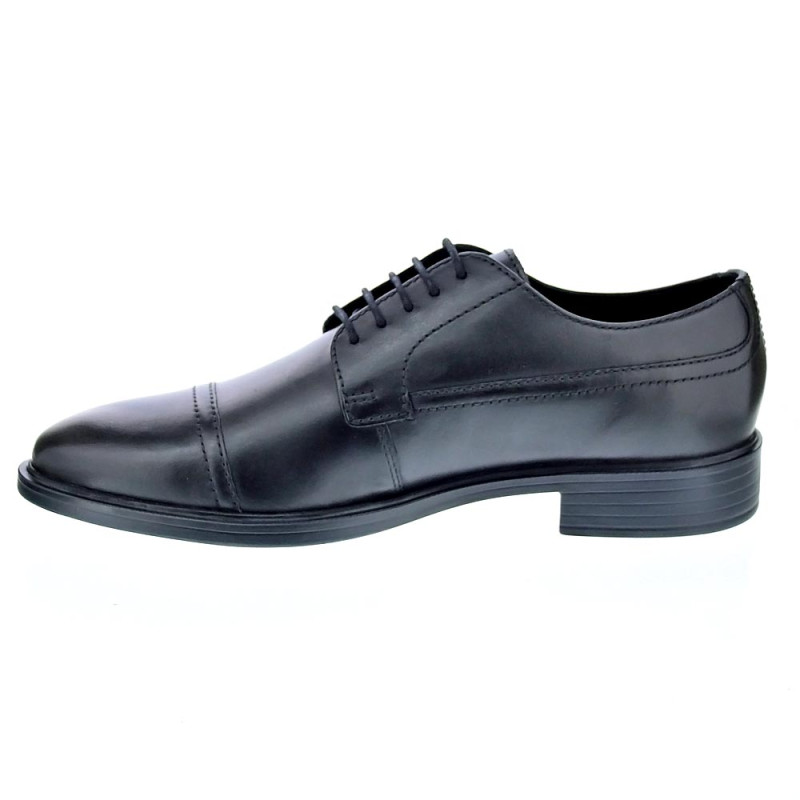Zapatos Geox zapatos Hombre modelo Gladwin puntera recta Negro Cordón