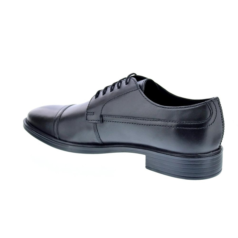 Zapatos Geox zapatos Hombre modelo Gladwin puntera recta Negro Cordón