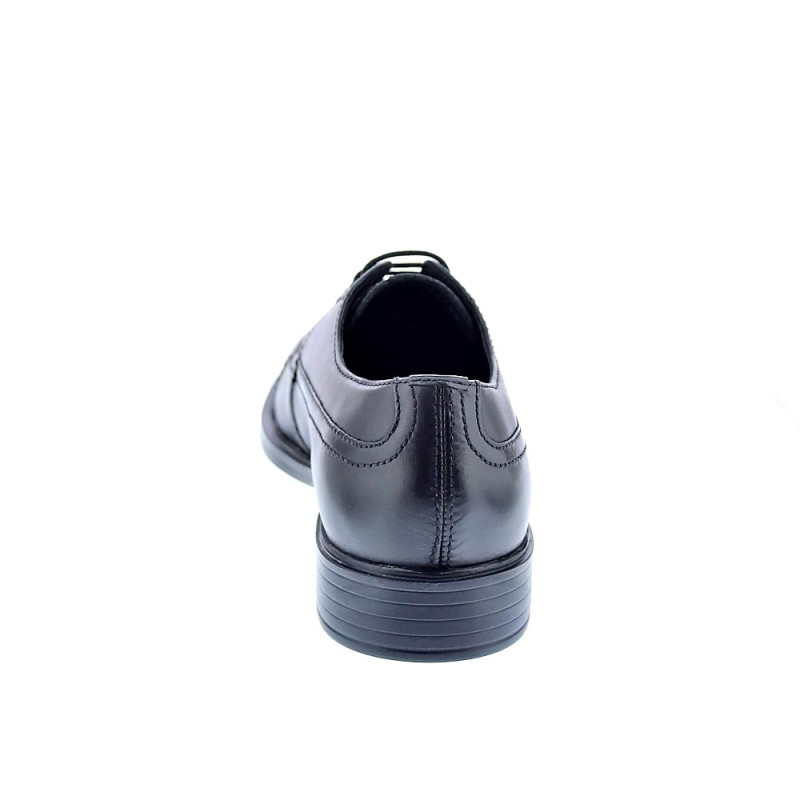 Zapatos Geox zapatos Hombre modelo Gladwin puntera recta Negro Cordón