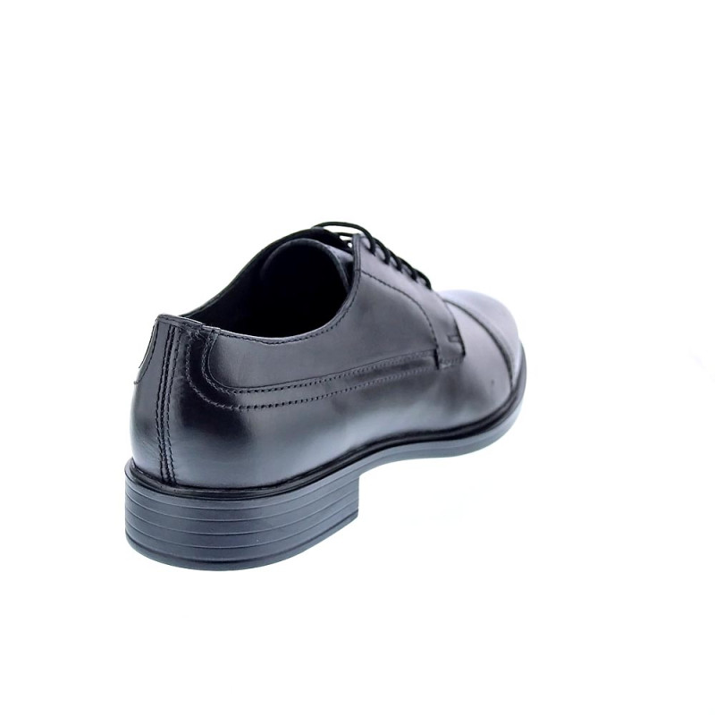 Zapatos Geox zapatos Hombre modelo Gladwin puntera recta Negro Cordón