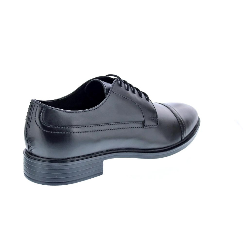 Zapatos Geox zapatos Hombre modelo Gladwin puntera recta Negro Cordón