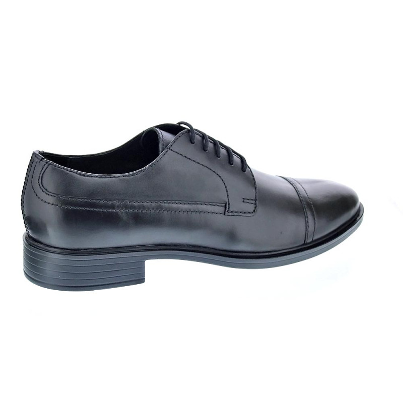Zapatos Geox zapatos Hombre modelo Gladwin puntera recta Negro Cordón