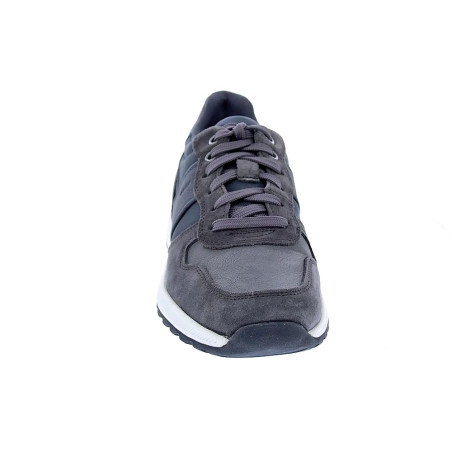 Zapatillas Geox zapatos Hombre modelo Molveno Gris Cordón