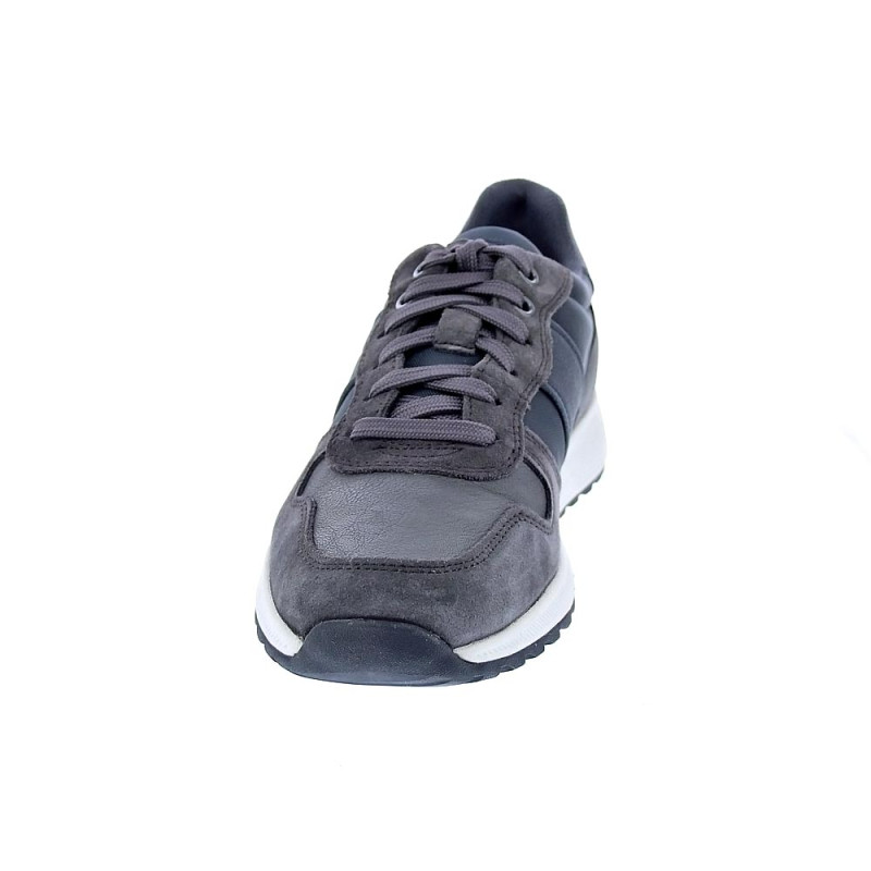 Zapatillas Geox zapatos Hombre modelo Molveno Gris Cordón
